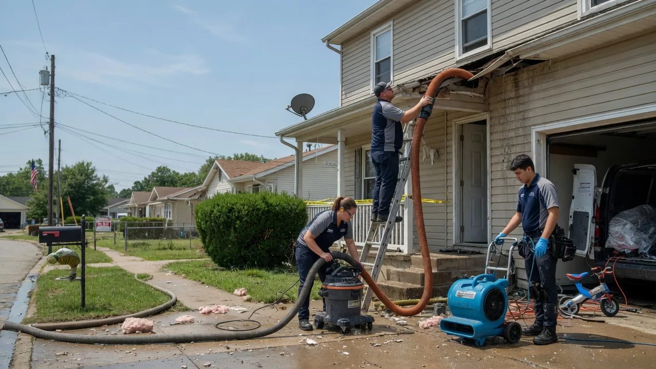 Water Damage Restoration in Branch, MI near me